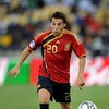 RUSTENBURG, SOUTH AFRICA - JUNE 28:  Santi Cazorla of Spain runs with the ball during the FIFA Confederations Cup 3rd Place Playoff match between Spain and South Africa at the Royal Bafokeng Stadium on June 28, 2009 in Rustenburg, South Africa. Spain won 