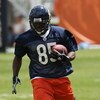 LAKE FOREST, IL - MAY 31: Earl Bennett #85 of the Chicago Bears participates during a mini-camp practice on May 31, 2008 at Halas Hall in Lake Forest, Illinois.  (Photo by Jonathan Daniel/Getty Images)