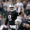 OAKLAND, CA - AUGUST 24:  Quarterback Daunte Culpepper #8 of the Oakland Raiders against the St. Louis Rams during a preseason game at McAfee Coliseum on August 24, 2007 in Oakland, California. (Photo by Greg Trott/Getty Images)