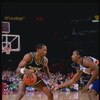 1989-1990:  Guard Alvin Robertson of the Milwaukee Bucks (left) in action with the ball during a game against the Denver Nuggets at McNichols Arena in Denver, Colorado. Mandatory Credit: Tim de Frisco  /Allsport