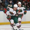 UNIONDALE, NY - MARCH 25:  Marian Gaborik #10 of the Minnesota Wild skates against the New York Islanders on March 25, 2009 at the Nassau Coliseum in Uniondale, New York.  (Photo by Bruce Bennett/Getty Images)