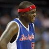 CHARLOTTE, NC - FEBRUARY 9:  Zach Randolph #50 of the Los Angeles Clippers smiles during the game against the Charlotte Bobcats at Time Warner Cable Arena on February 9, 2009 in Charlotte, North Carolina. NOTE TO USER: User expressly acknowledges and agre