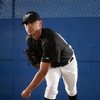 DUNEDIN, FL - FEBRUARY 25:  Ricky Romero of the Blue Jays poses for a portrait during the Toronto Blue Jays Photo Day at the Bobby Mattick Training Center on February 25, 2006 in Dunedin, Florida. (Photo by Nick Laham/Getty Images) 