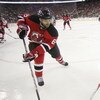 NEWARK, NJ - APRIL 28: Andy Greene #6 of the New Jersey Devils skates against the Carolina Hurricanes in Game Seven of the Eastern Conference Semifinal Round of the 2009 Stanley Cup Playoffs at the Prudential Center on April 28, 2009 in Newark, New Jersey