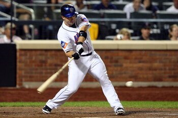 NEW YORK - JUNE 27:  David Wright #5 of the New York Mets bats against the New York Yankees on June 27, 2009 at Citi Field in the Flushing neighborhood of the Queens borough of New York City.  (Photo by Jim McIsaac/Getty Images)