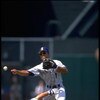 7 Jun 1992: KANSAS CITY ROYALS RUNNER RICO ROSSY (LEFT) SLIDES INTO SECOND BASE AS SEATTLE MARINERS INFIELDER GREG BRILEY ATTEMPTS TO TURN A DOUBLE PLAY AT ROYALS STADIUM IN KANSAS CITY, MISSOURI.