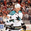 ANAHEIM, CA - APRIL 21:  Rob Blake #4 of the San Jose Sharks looks on against the Anaheim Ducks during Game Three of the Western Conference Quarterfinal Round of the 2009 Stanley Cup Playoffs at Honda Center on April 21, 2009 in Anaheim, California. (Phot
