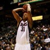MILWAUKEE - FEBRUARY 09: Charlie Villanueva #31 of the Milwaukee Bucks puts up a shot against the Houston Rockets on February 9, 2009 at the Bradley Center in Milwaukee, Wisconsin. The Bucks defeated the Rockets 124-112. NOTE TO USER: User expressly ackno