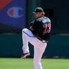 KISSIMMEE, FL - MARCH 3:  Pitcher Tommy Hanson #73 of the Atlanta Braves throws during an exhibition game against Panama at Champion Stadium March 3, 2009 in Kissimmee, Florida.  (Photo by Sam Greenwood/Getty Images)