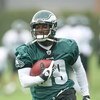 PHILADELPHIA - MAY 1: Running back LeSean McCoy #29 of the Philadelphia Eagles runs the ball during minicamp practice at the NovaCare Complex on May 1, 2009 in Philadelphia, Pennsylvania. (Photo by Hunter Martin/Getty Images)