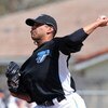 DUNEDIN, FL - FEBRUARY 25 :  Pitcher Ricky Romero of the Toronto Blue Jays throws against the New York Yankees February 25, 2009 at Dunedin Stadium in Dunedin, Florida.  (Photo by Al Messerschmidt/Getty Images)
