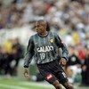 28 Mar 1999: Welton #19 of the Los Angeles Galaxy moves to kick the ball during the game against the Dallas Burn at the Rose Bowl in Pasadena, California. The Galaxy defeated the Burn 1-0.
