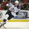 DETROIT,MI - FEBRUARY 7:  Brian Boyle #22 of the Los Angeles Kings skates in a game against the Detroit Red Wings on February 7, 2008 at the Joe Louis Arena in Detroit, Michigan. The Kings defeated the Red Wings 5-3. (Photo by Claus Andersen/Getty Images)