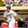 OAKLAND, CA - JUNE 28:  Matt Holliday #5 of the Oakland Athletics bats against the Colorado Rockies at the Oakland Coliseum on June 28, 2009 in Oakland, California.  (Photo by Ezra Shaw/Getty Images)