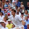 WIMBLEDON, ENGLAND - JULY 03:  Andy Murray of Great Britain in action during the men's singles semi final match against Andy Roddick of USA on Day Eleven of the Wimbledon Lawn Tennis Championships at the All England Lawn Tennis and Croquet Club on July 3,