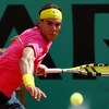 PARIS - MAY 31:  Rafael Nadal of Spain hits a forehand during the Men's Singles Fourth Round match against Robin Soderling of Sweden on day eight of the French Open at Roland Garros on May 31, 2009 in Paris, France.  (Photo by Clive Brunskill/Getty Images