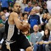 DALLAS - APRIL 25:  Guard Tony Parker #9 of the San Antonio Spurs during play against the Dallas Mavericks in Game Four of the Western Conference Quarterfinals during the 2009 NBA Playoffs at American Airlines Center on April 25, 2009 in Dallas, Texas. NO