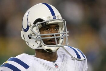 GREEN BAY, WI - OCTOBER 19:  Marvin Harrison #80 of the Indianapolis Colts on the field during the game against the Green Bay Packers on October 19, 2008 at Lambeau Field in Green Bay Wisconsin. The Packers won 34-14.   (Photo by Stephen Dunn/Getty Images