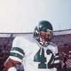 10 Oct 1993: RONNIE LOTT, SAFETY FOR THE NEW YORK JETS, AFTER THEIR 24-20 LOSS TO THE LOS ANGELES RAIDERS AT THE LOS ANGELES MEMORIAL COLESIUM IN LOS ANGELES, CALIFORNIA.