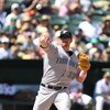 OAKLAND, CA - MAY 10:  Scott Rolen #33 of the Toronto Blue Jays throws to first against the Oakland Athletics during a Major League Baseball game on May 10, 2009 at the Oakland Coliseum in Oakland, California.  (Photo by Jed Jacobsohn/Getty Images)