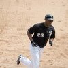 CHICAGO - JUNE 8:  Jermaine Dye #23 of the Chicago White Sox runs the base against the Detroit Tigers at U.S. Cellular Field on June 8, 2009 in Chicago, Illinois. (Photo by Jonathan Daniel/Getty Images)
