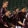 CARSON, CA - APRIL 07:  (L-R) Ty Harden #5, Colin Clark #23, Omar Cummings #14, Jordan Harvey #2 and Ivan Guerrero #12 of the Colorado Rapids react after defeating the Los Angeles Galaxy 4-2 on penalty kicks in their U.S. Open Cup match at The Home Depot 