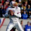 26 Dec 1998: Quarterback Steve McNair #9 of the Tennessee Oilers in action during the game against the Minnesota Vikings at Vanderbilt Stadium in Nashville, Tennessee. The Vikings defeated the Oilers 26-16.