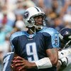 NASHVILLE, TN - SEPTEMBER 18:  Steve McNair #9 of the Tennessee Titans drops back to pass during the game with the Baltimore Ravens at the Coliseum on September 18, 2005 in Nashville, Tennessee.  The Titans won 25-10. (Photo by Doug Pensinger/Getty Images