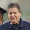 LOS ANGELES - NOVEMBER 29:  Head coach Charlie Weis of the Notre Dame Fighting Irish smiles as he walks to the locker room from the field before the game against the USC Trojans on November 29, 2008 at the Los Angeles Memorial Coliseum in Los Angeles, Cal