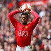 MANCHESTER, UNITED KINGDOM - MARCH 14:  Patrice Evra of Manchester United takes a throw in during the Barclays Premier League match between Manchester United and Liverpool at Old Trafford on March 14, 2009 in Manchester, England.  (Photo by Laurence Griff