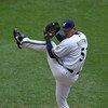 MILWAUKEE - MAY 14: Trevor Hoffman #51 of the Milwaukee Brewers delivers the ball against the Florida Marlins on May 14, 2009 at Miller Park in Milwaukee, Wisconsin. The Brewers defeated the Marlins 5-3.  (Photo by Jonathan Daniel/Getty Images)