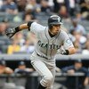 NEW YORK - JULY 2:  Ichiro Suzuki #51 of the Seattle Mariners runs to first base during action against the New York Yankees at Yankee Stadium on July 2, 2009 in the Bronx borough of New York City.  (Photo by Nick Laham/Getty Images)