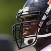 LAKE FOREST, IL - MAY 31: Marcus Harrison #94 of the Chicago Bears participates during a mini-camp practice on May 31, 2008 at Halas Hall in Lake Forest, Illinois. (Photo by Jonathan Daniel/Getty Images)