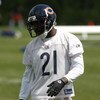 LAKE FOREST, IL - MAY 31: Corey Graham #21 of the Chicago Bears participates during a mini-camp practice on May 31, 2008 at Halas Hall in Lake Forest, Illinois. (Photo by Jonathan Daniel/Getty Images)