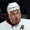 UNIONDALE, NY - JANUARY 21:  Ryan Getzlaf #15 of the Anaheim Ducks looks on against the New York Islanders on January 21, 2009 at Nassau Coliseum in Uniondale, New York. The Islanders defeated the Ducks 2-1.  (Photo by Jim McIsaac/Getty Images)