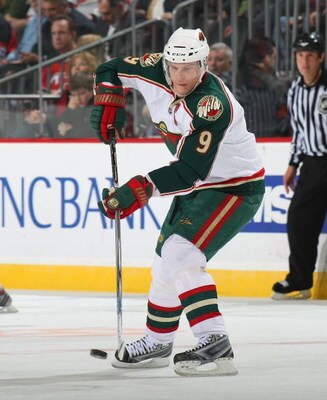 NEWARK, NJ - MARCH 20:  Mikko Koivu #9 of the Minnesota Wild skates against the New Jersey Devils on March 20, 2009 at the Prudential Center in Newark, New Jersey.  (Photo by Bruce Bennett/Getty Images)
