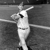 BOSTON - CIRCA 1955:  (UNDATED FILE PHOTO) Baseball legend Ted Williams (1918 - 2002) of the Boston Red Sox swings a bat circa 1955. The 83-year-old Williams, who was the last major league player to bat .400 when he hit .406 in 1941, died July 5, 2002 at 
