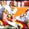 1 Dec 1991:  Offensive lineman Joe Jacoby of the Washington Redskins looks on during a game against the Los Angeles Rams at Anaheim Stadium in Anaheim, California.  The Redskins won the game, 27-6. Mandatory Credit: Mike Powell  /Allsport