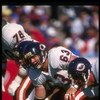 29 Sep 1991:  Center Jay Hilgenberg of the Chicago Bears prepares to snap the ball during a game against the Buffalo Bills at Rich Stadium in Orchard Park, New York.  The Bills won the game, 35-20. Mandatory Credit: Rick Stewart  /Allsport