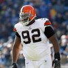 NASHVILLE, TN - DECEMBER 7:   Shaun Rogers #92 of the Cleveland Browns walks on the field during the game against the Tennessee Titans on December 7, 2008 at LP Field in Nashville, Tennessee.  (Photo by Kevin C. Cox/Getty Images)