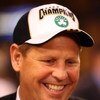 BOSTON - JUNE 17:  (FILE) Executive Director of Basketball Operations Danny Ainge of the Boston Celtics celebrates after defeating the Los Angeles Lakers in Game Five of the 2008 NBA Finals on June 17, 2008 at TD Banknorth Garden in Boston, Massachusetts.