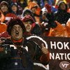 BLACKSBURG - OCTOBER 25:  Fans of the Virginia Tech Hokies show their support during the game against the Boston College Eagles at Lane Stadium on October 25, 2007 in Blacksburg, Virginia. (Photo by Kevin C. Cox/Getty Images)
