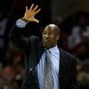 CLEVELAND - MAY 16:  Mike Brown, head coach of the Cleveland Cavaliers calls a play while playing the New Jersey Nets in Game Five of the Eastern Conference Semifinals during the 2007 NBA Playoffs at Quicken Loans Arena on May 16, 2007 in Cleveland, Ohio.