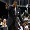 ATLANTA - MAY 09:  Head coach Mike Woodson of the Atlanta Hawks yells to his team against the Cleveland Cavaliers in Game Three of the Eastern Conference Semifinals during the 2009 NBA Playoffs at Philips Arena on May 9, 2009 in Atlanta, Georgia.  NOTE TO