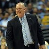DENVER - MAY 23:  Head coach George Karl of the Denver Nuggets looks on from the bench in Game Three of the Western Conference Finals during the 2009 NBA Playoffs against the Los Angeles Lakers at Pepsi Center on May 23, 2009 in Denver, Colorado. NOTE TO 