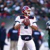 EAST RUTHERFORD, NJ - DECEMBER 14:  JP Losman #7 of The Buffalo Bills looks to pass against the New York Jets during their game on December 14, 2008 at Giants Stadium in East Rutherford, New Jersey.  (Photo by Al Bello/Getty Images)