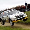 MIKOLAJKI, POLAND - JUNE 28:  Petter Solberg of Norway and Phil Mills of Great Britain compete in their Citroen Xsara during the third leg of the WRC Rally of Poland on June 28, 2009 in Mikolajki, Poland.  (Photo by Massimo Bettiol/Getty Images)