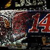 DAYTONA BEACH, FL - JULY 04: A view of confetti on the #14 Burger King Chevrvolet, after post race celbration in victory lane prior to Tony Stewart (not pictured) winning the NASCAR Sprint Cup Series 51st Annual Coke Zero 400 at Daytona International Spee