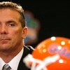 FORT LAUDERDALE, FL - JANUARY 07:  Head coach Urban Meyer of the Florida Gators speaks during the FedEx BCS Head Coaches Press Conference at Harbor Beach Marriott Resort & Spa on January 7, 2009 in Fort Lauderdale, Florida.  (Photo by Doug Benc/Getty Imag