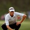 HUMBLE, TX - APRIL 04:  John Senden of Australia lines up a putt for par on the 6th hole during the third round of the Shell Houston Open at Redstone Golf Club April 4, 2009 in Humble, Texas.  (Photo by Chris Graythen/Getty Images)